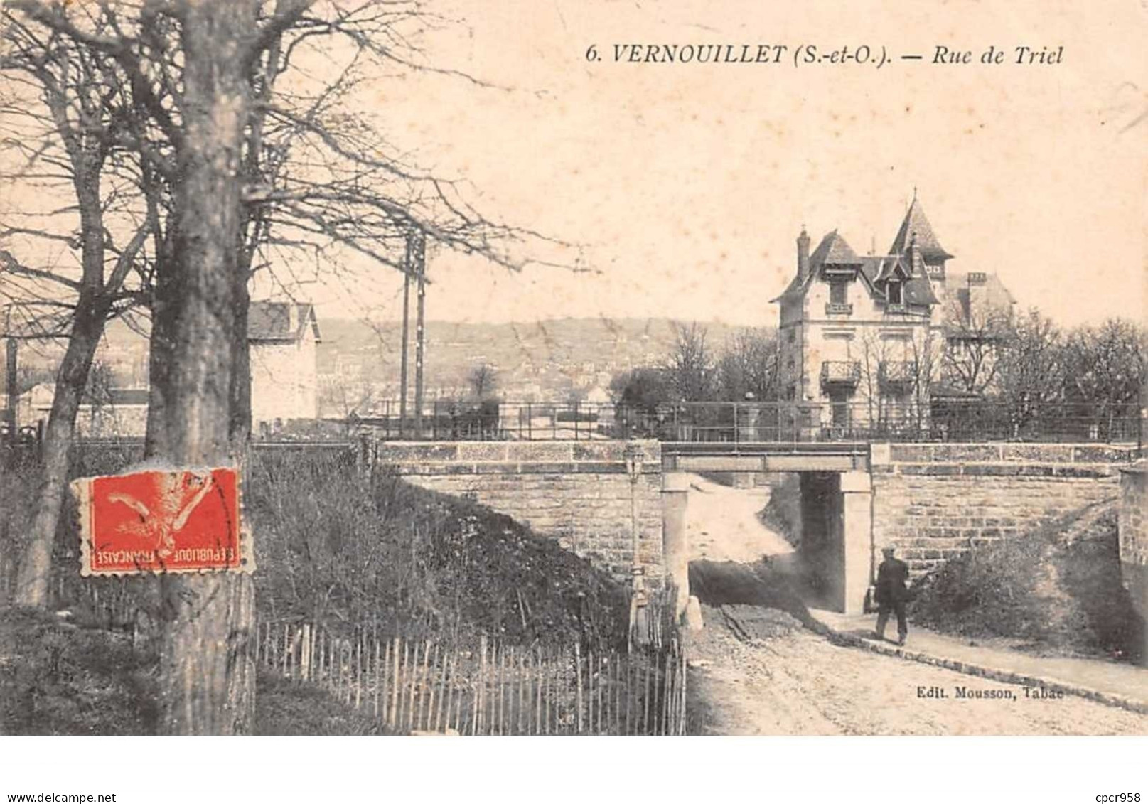 78    .    N° 203494  .     VERNOUILLET      .       RUE DE TRIEL - Vernouillet