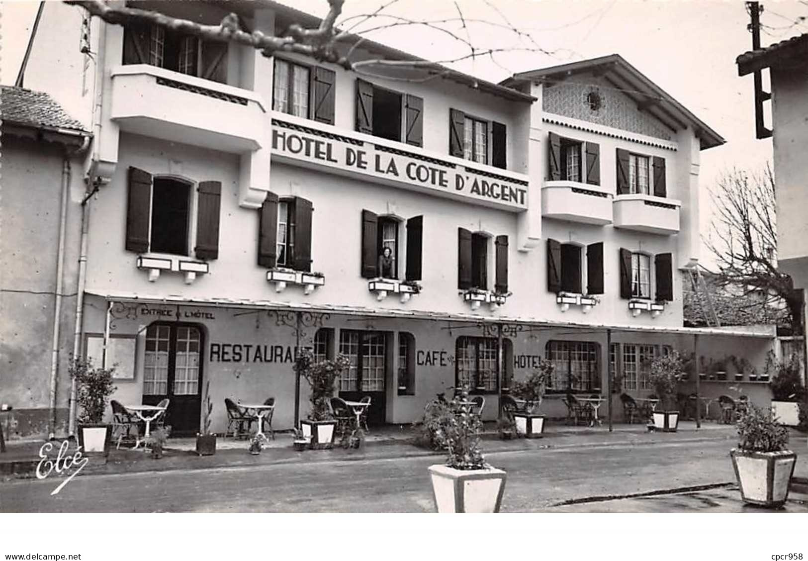 40. N°53310. VIEUX BOUCAU LES BAINS. Hotel De La Cote D'argent. CPSM. - Vieux Boucau