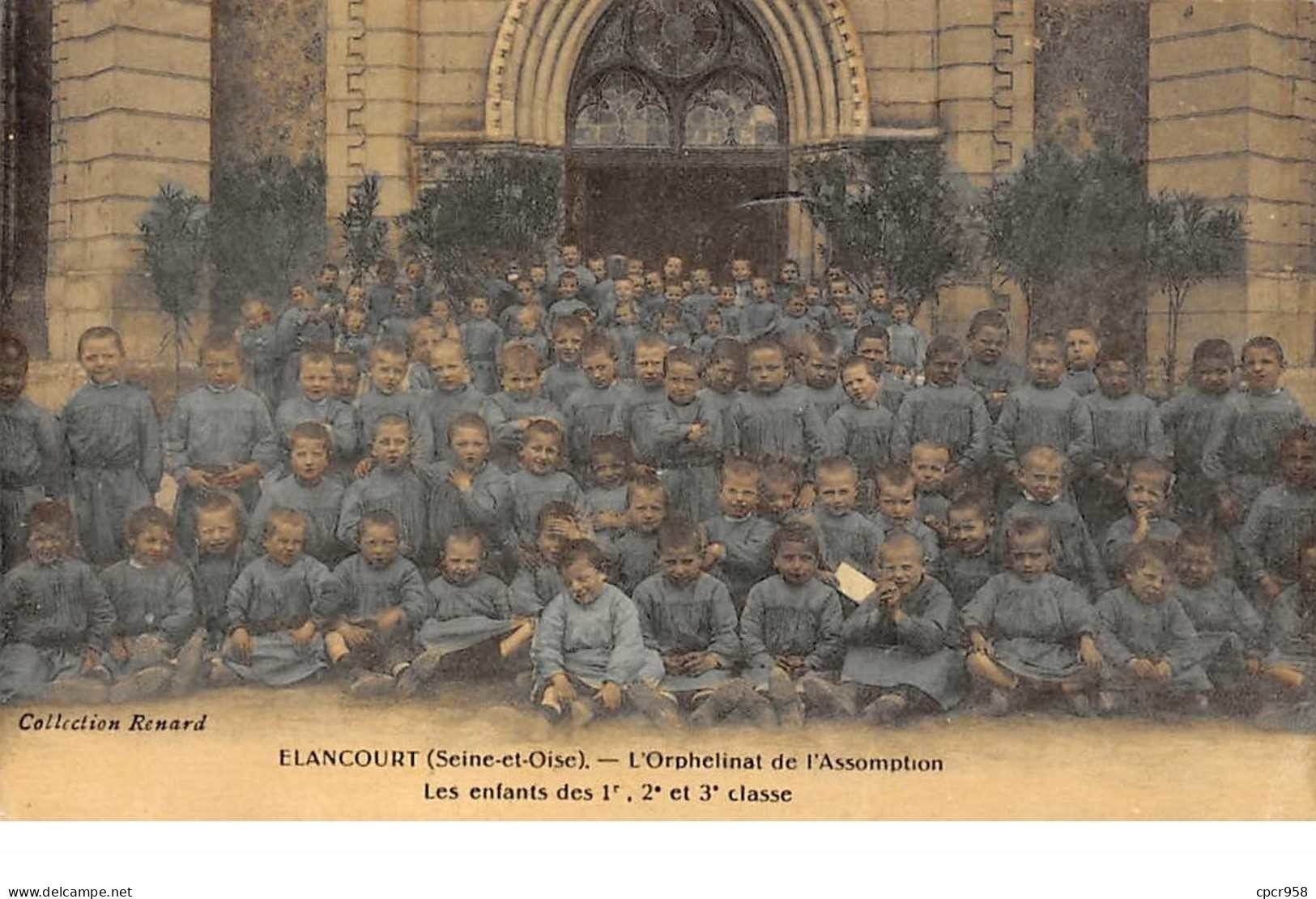 78  . N° 52362 . Elancourt . Orphelinat De L Assomption.les Enfants. - Elancourt