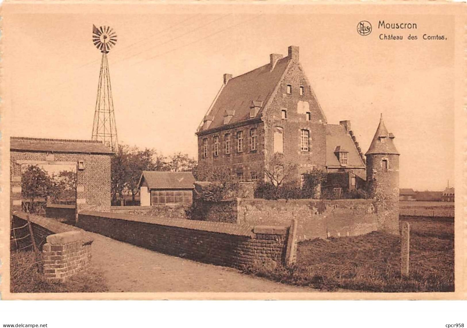 Belgique . N° 100439 . Mouscron . Chateau Des Comtes - Mouscron - Möskrön