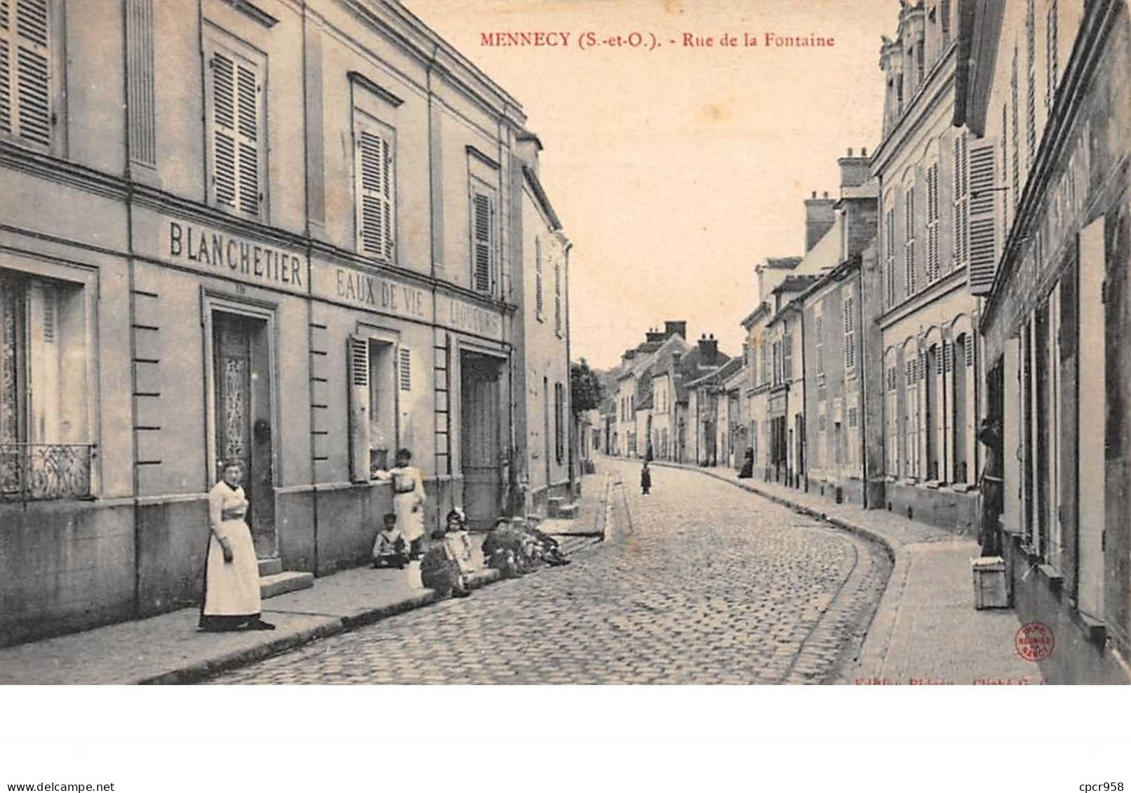 91 . N° 100347 . Mennecy . Rue De La Fontaine - Mennecy