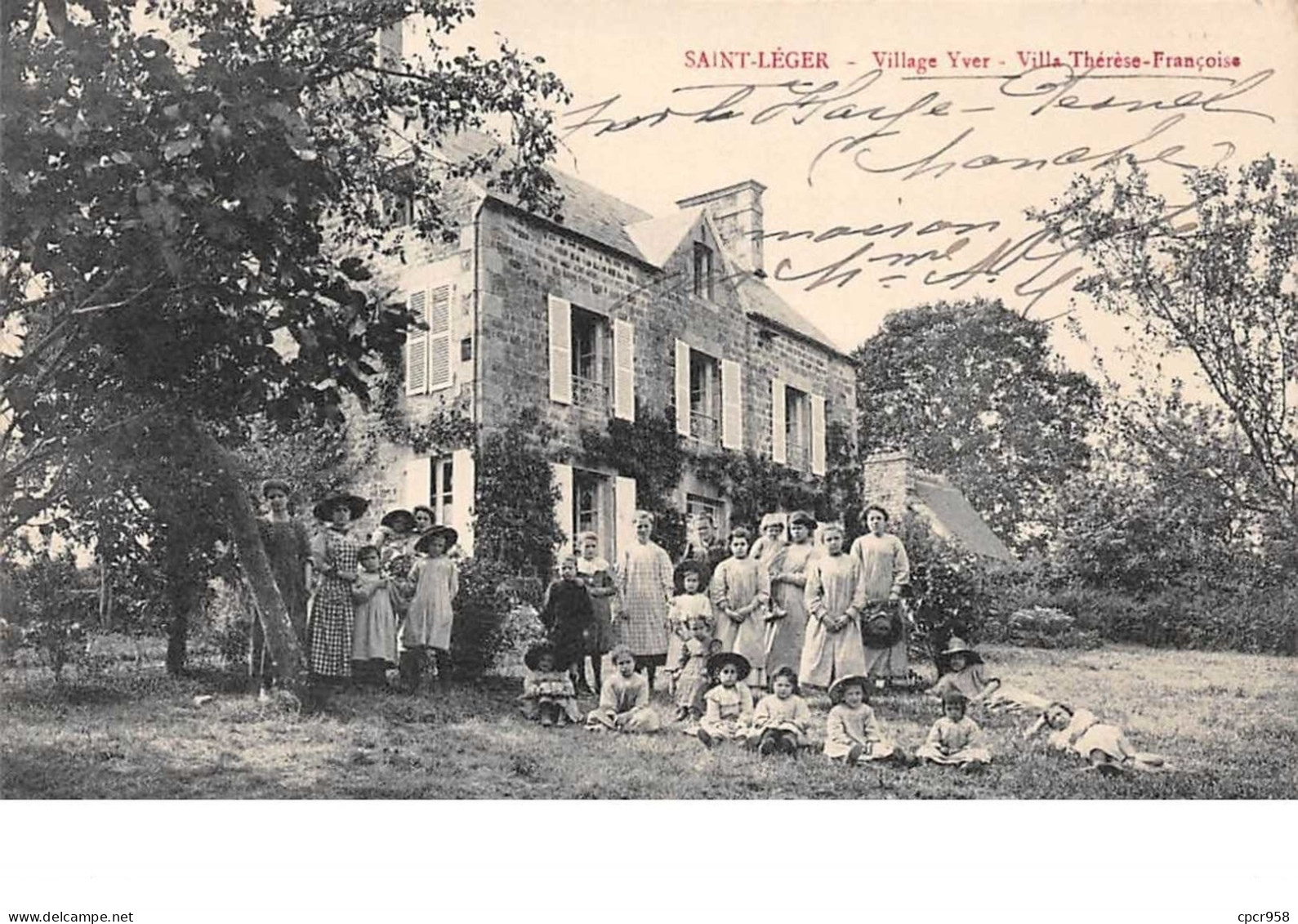 78    .    N° 202839  .    SAINT LEGER      . VILLAGE YVER - St. Leger En Yvelines