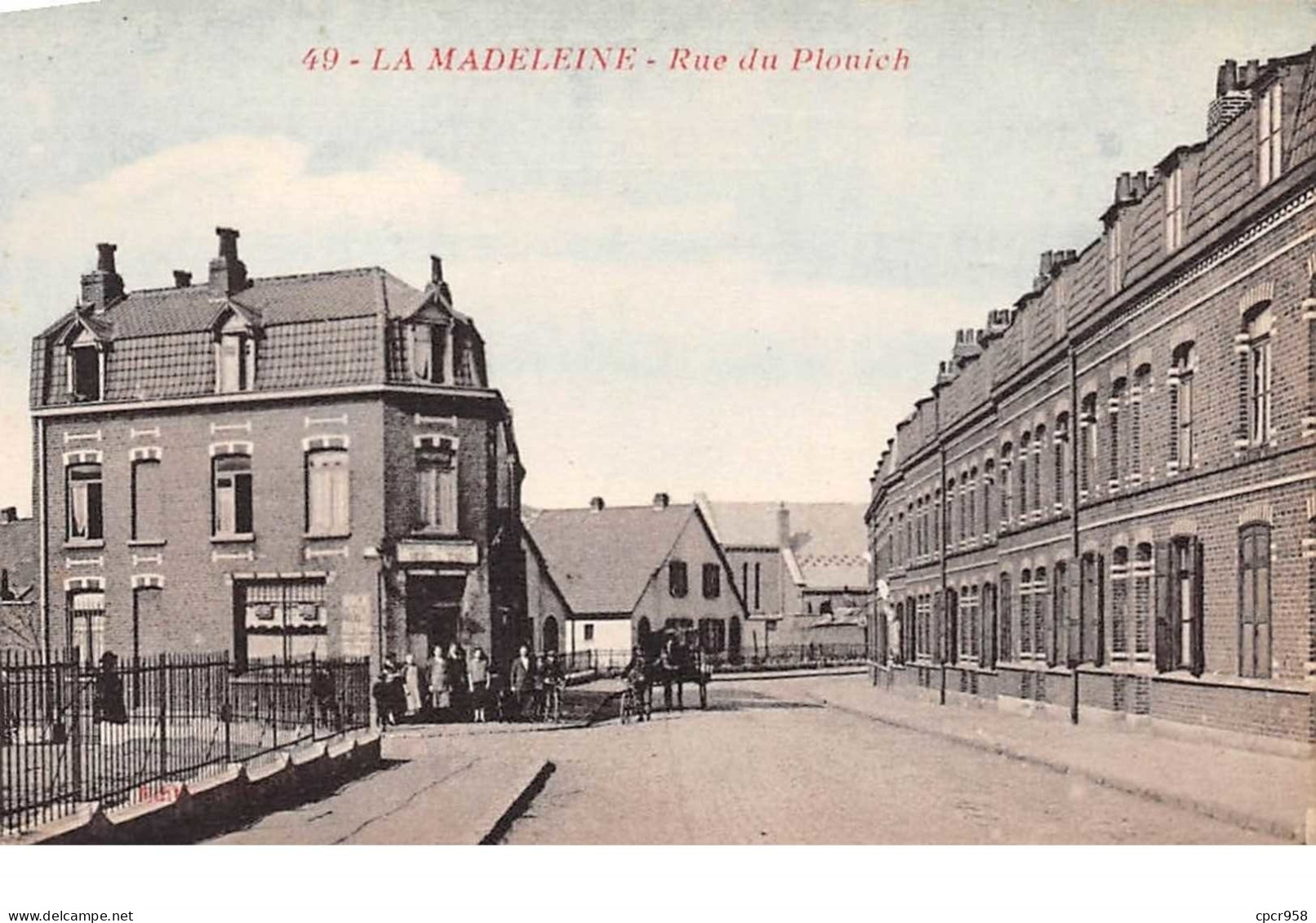 59    .    N° 202444      . LA MADELEINE      . RUE DU PLOUICH - La Madeleine