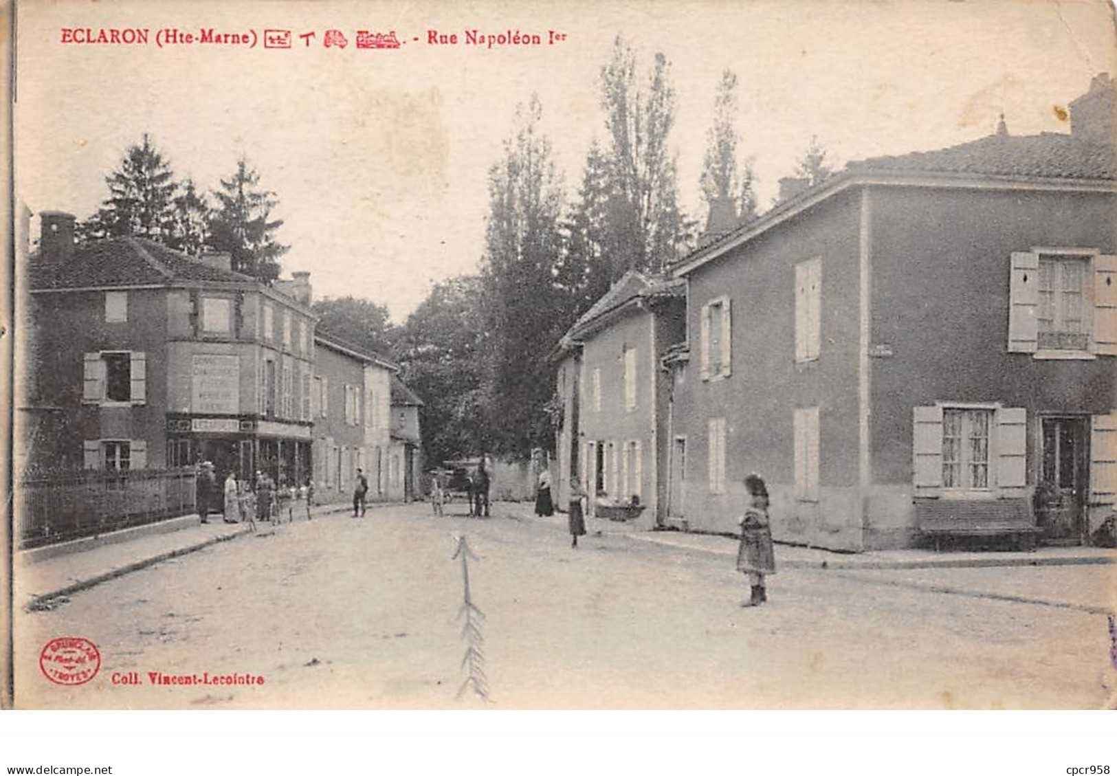 52    .    N° 202327      .       ECLARON. RUE NAPOLEON 1ER - Eclaron Braucourt Sainte Liviere