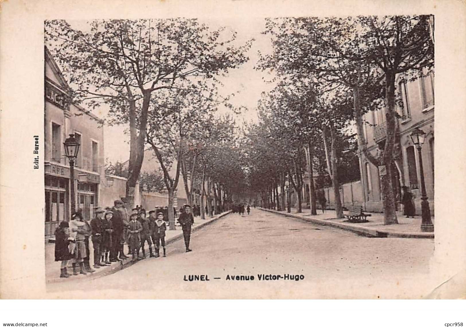 34 . N° 100102 . Lunel . Avenue Victor Hugo - Lunel