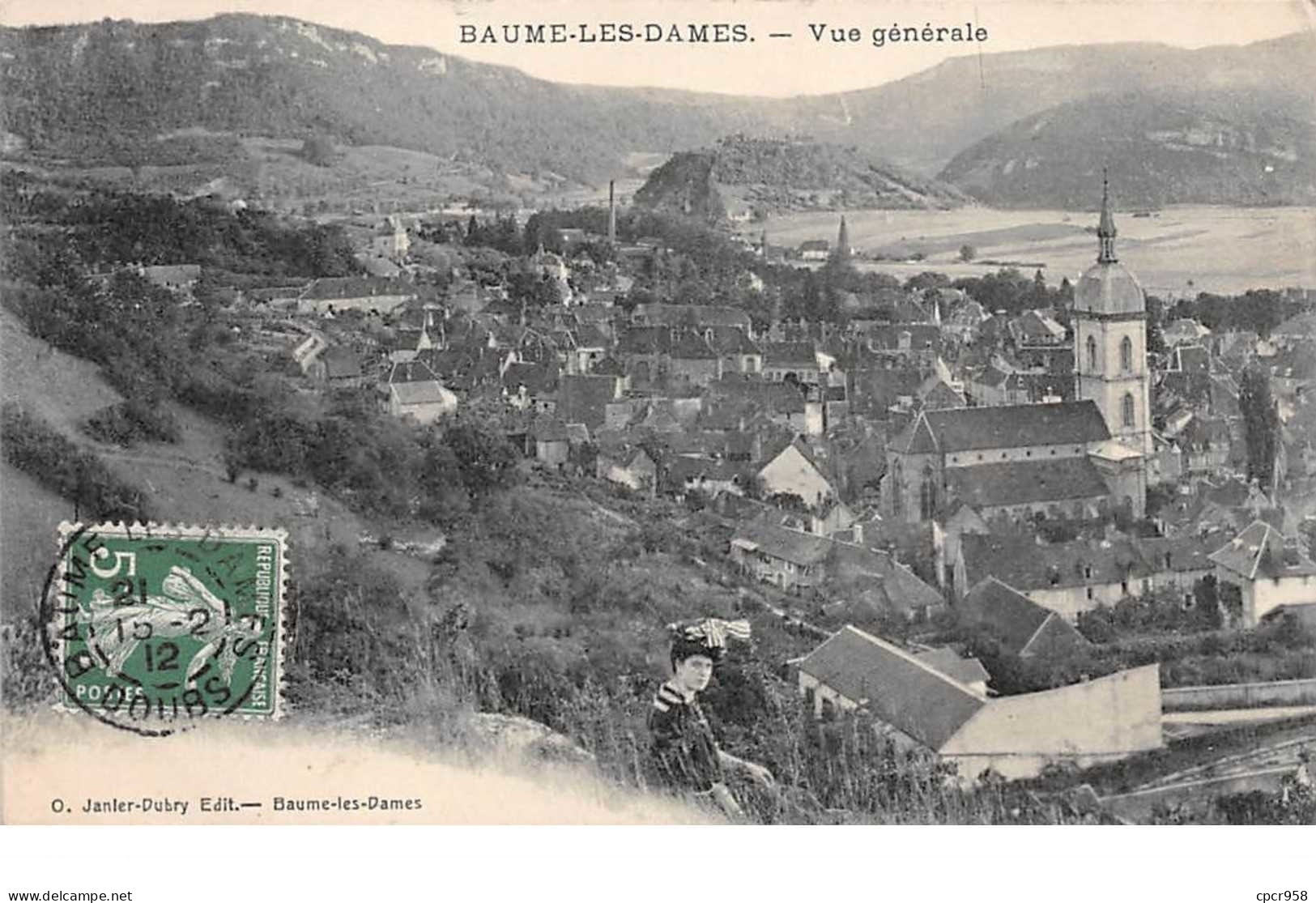 25    .    N° 202146      .     BAUME LES DAMES       .VUE GENERALE - Baume Les Dames