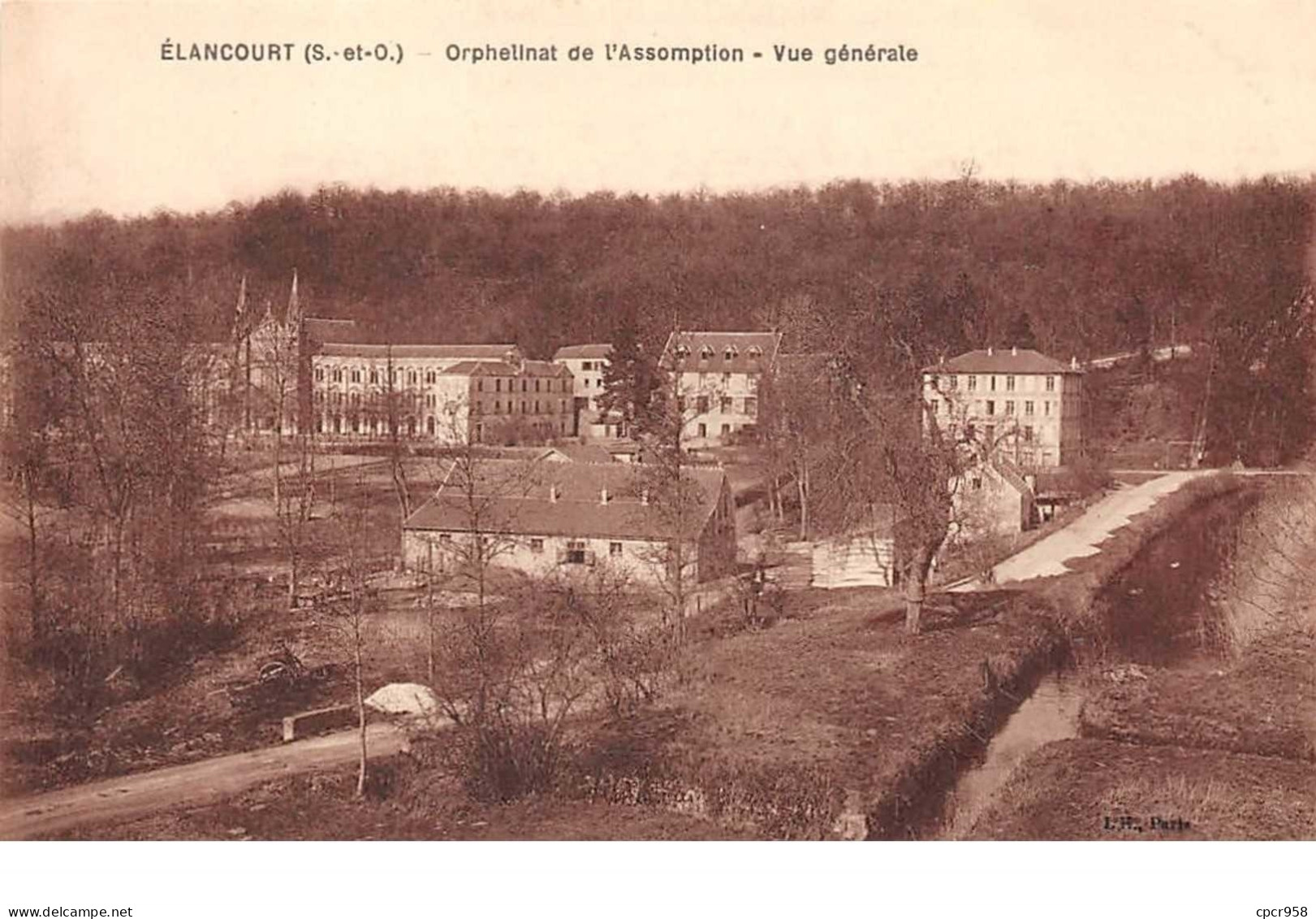 78    .    N° 203456    .      ELANCOURT      .    ORPHELINAT  VUE GENERALE - Elancourt