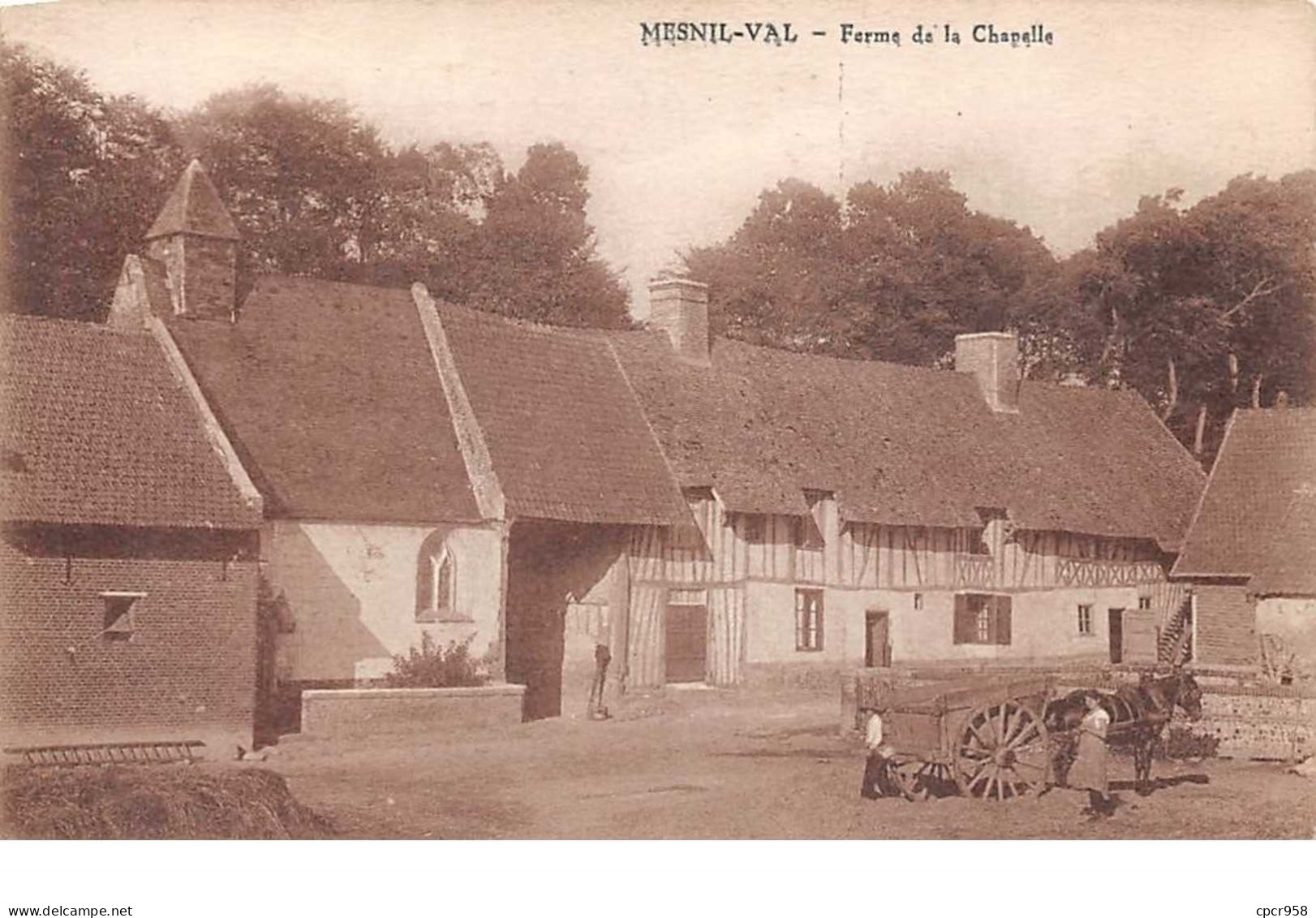 76    .    N° 202704       .     MESNIL - VAL    .       FERME DE LA CHAPELLE - Mesnil-Val