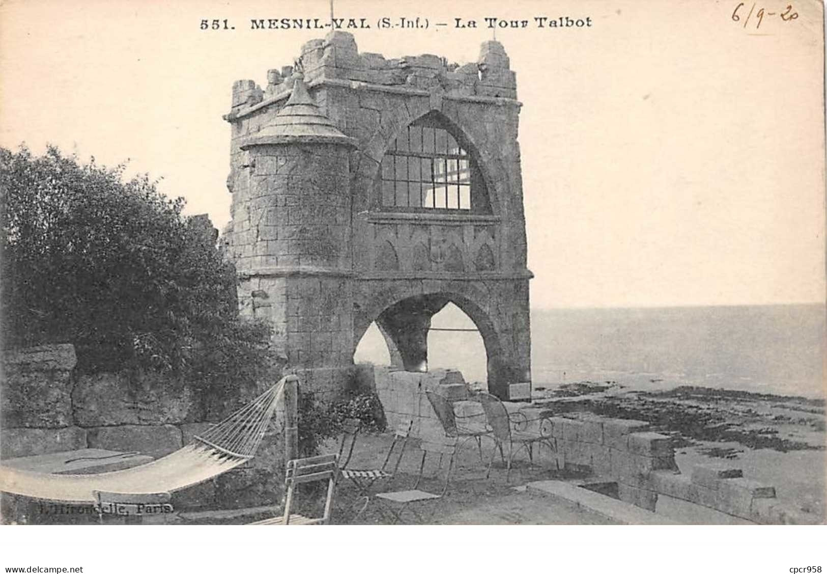 76    .    N° 202674       .     MESNIL - VAL    .  LA TOUR TALBOT - Mesnil-Val