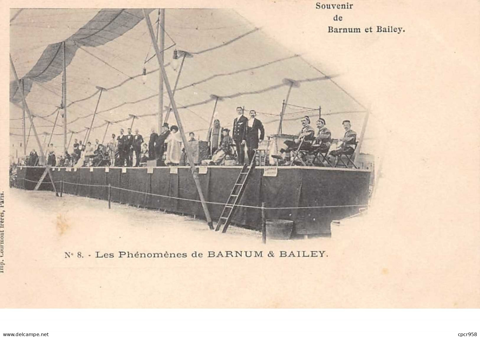 Spectacle.n°59799.cirque.souvenir De Barnum Et Bailey.les Phénomènes De Barnum Et Bailey - Zirkus