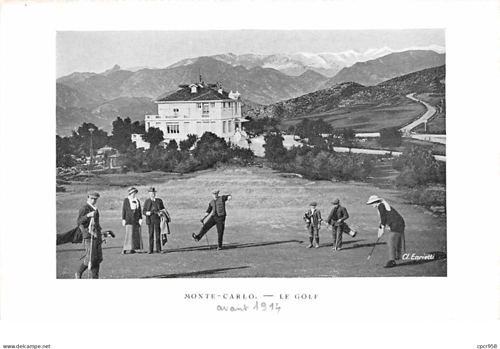 Sport.n°59792.golf.monte Carlo.le Golf Avant 1914 - Golf