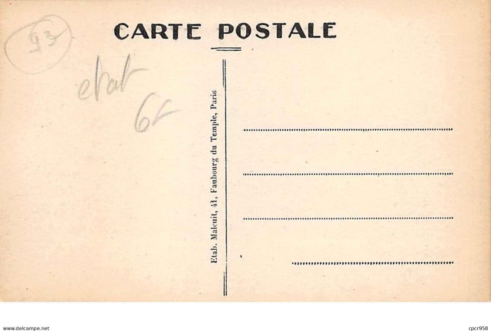 93.n°59533.pierrefitte.tabac.boulevard Pasteur.etat - Pierrefitte Sur Seine