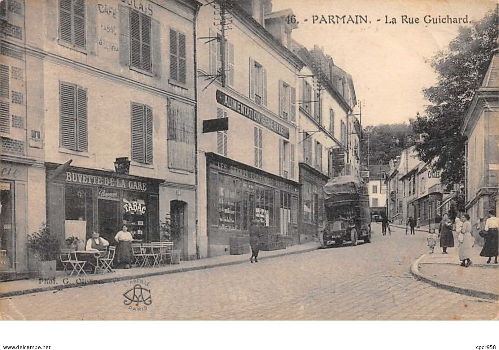 95.n°59608.parmain.la Rue Guichard - Parmain