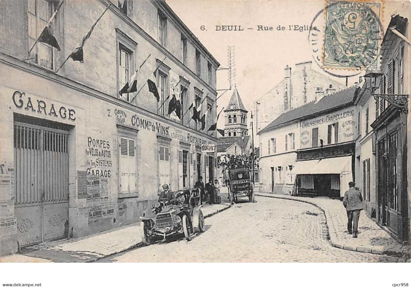 95.n°59594.deuil.rue De L'eglise - Deuil La Barre