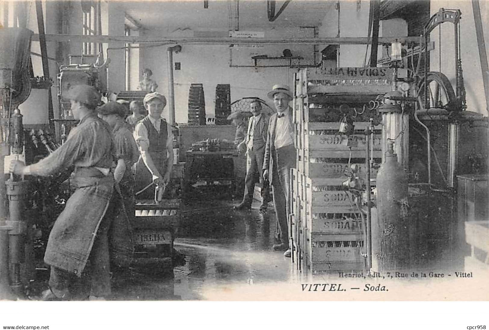 COMMERCE. N°55524.vittel.soda - Other & Unclassified