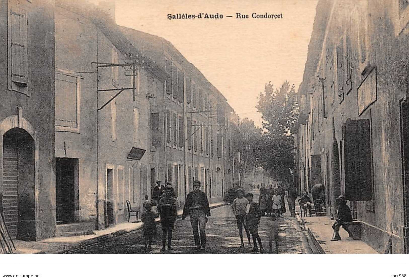 11.n°56708.sallèles D'aude.rue Condorcet - Salleles D'Aude