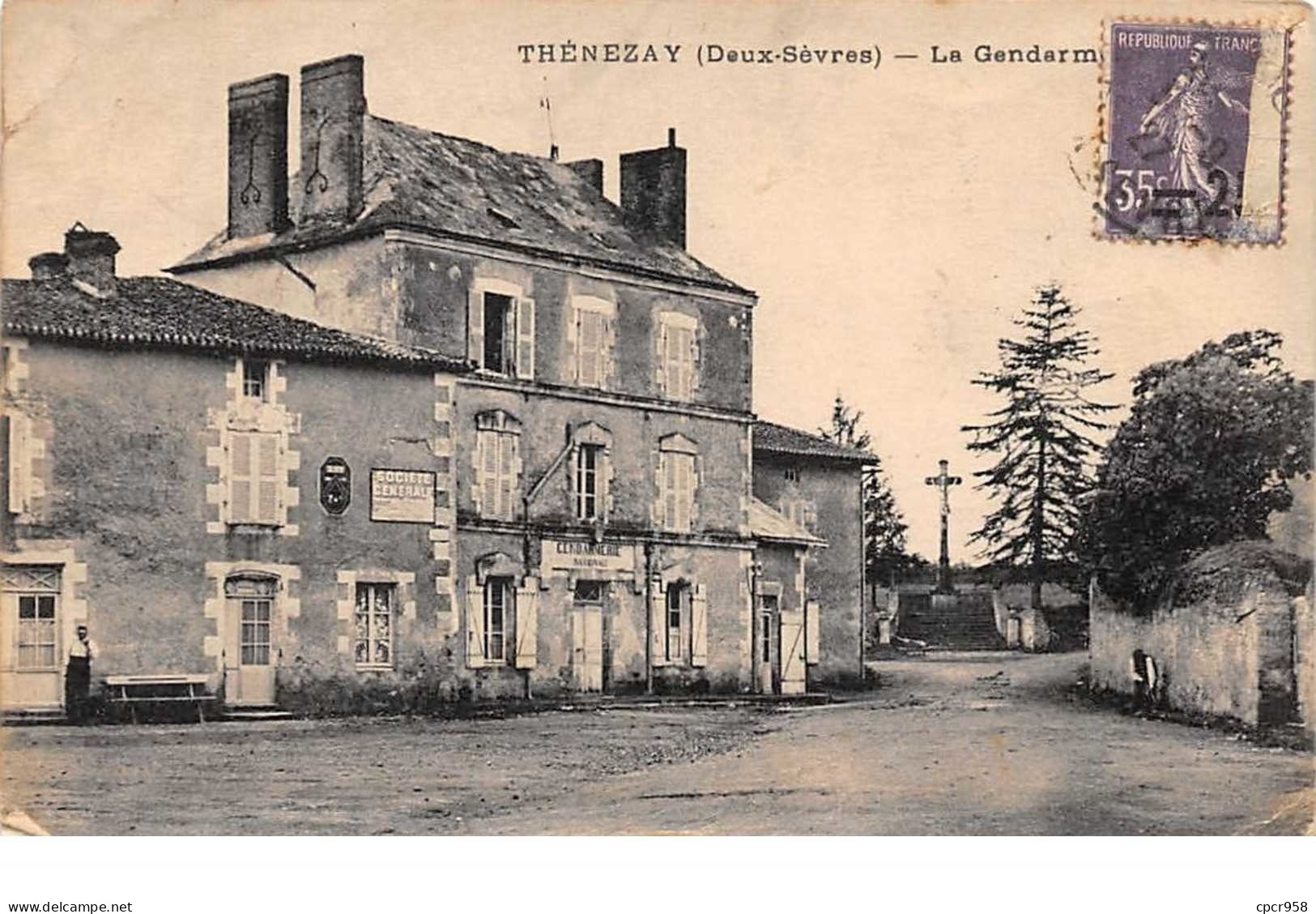 79. N°56471.thénezay.la Gendarmerie - Thenezay