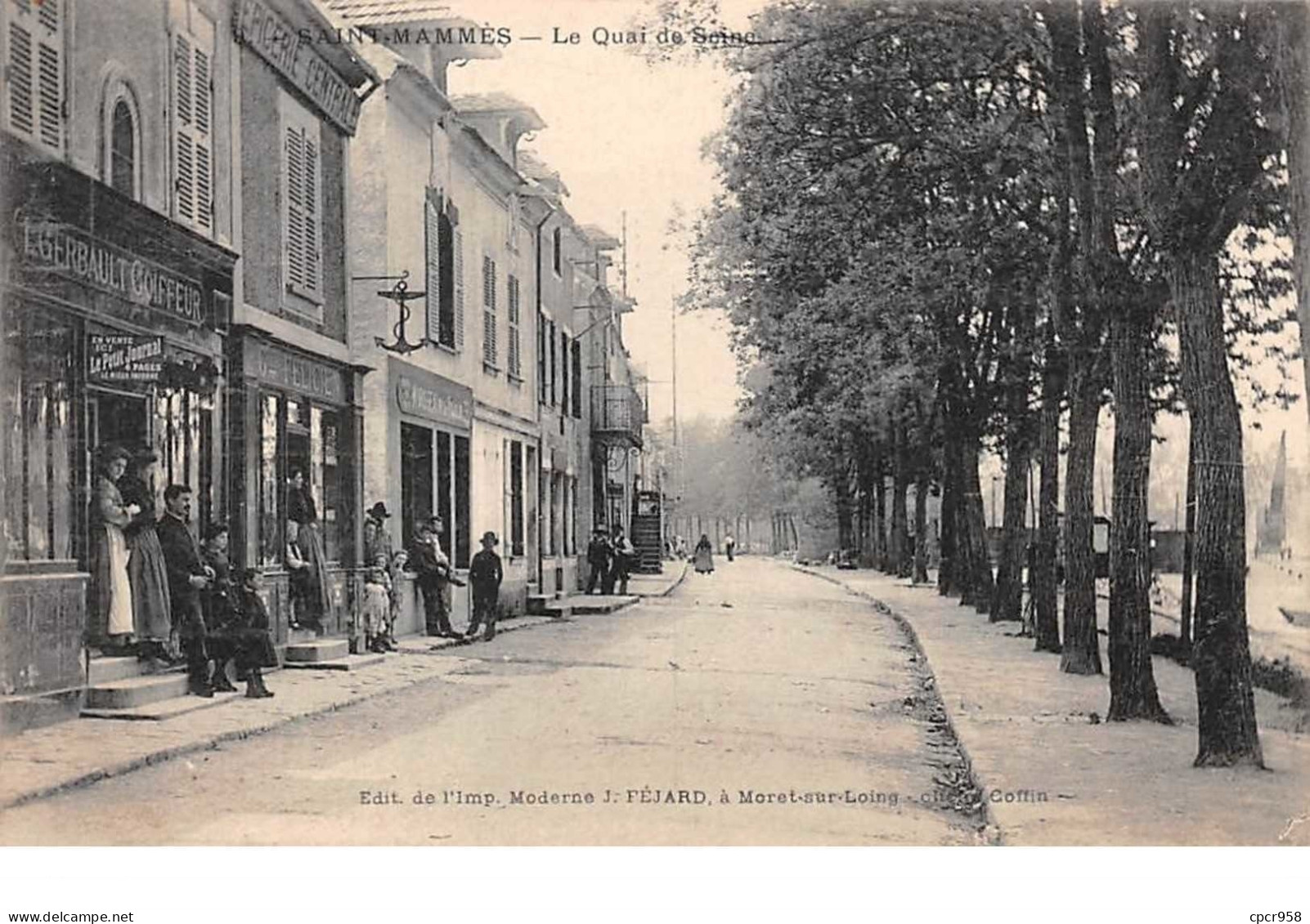 77. N°56450.saint Mammès.le Quai De Seine - Saint Mammes