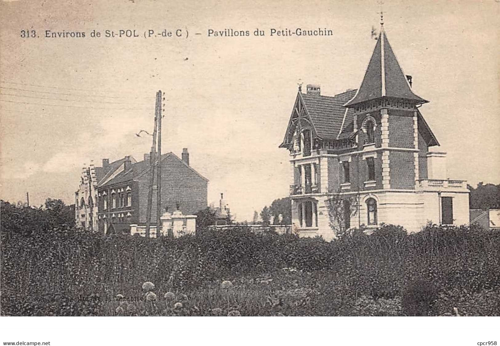 62.n°56144.environs De Saint Pol.pavillons Du Petit Gauchin - Saint Pol Sur Ternoise