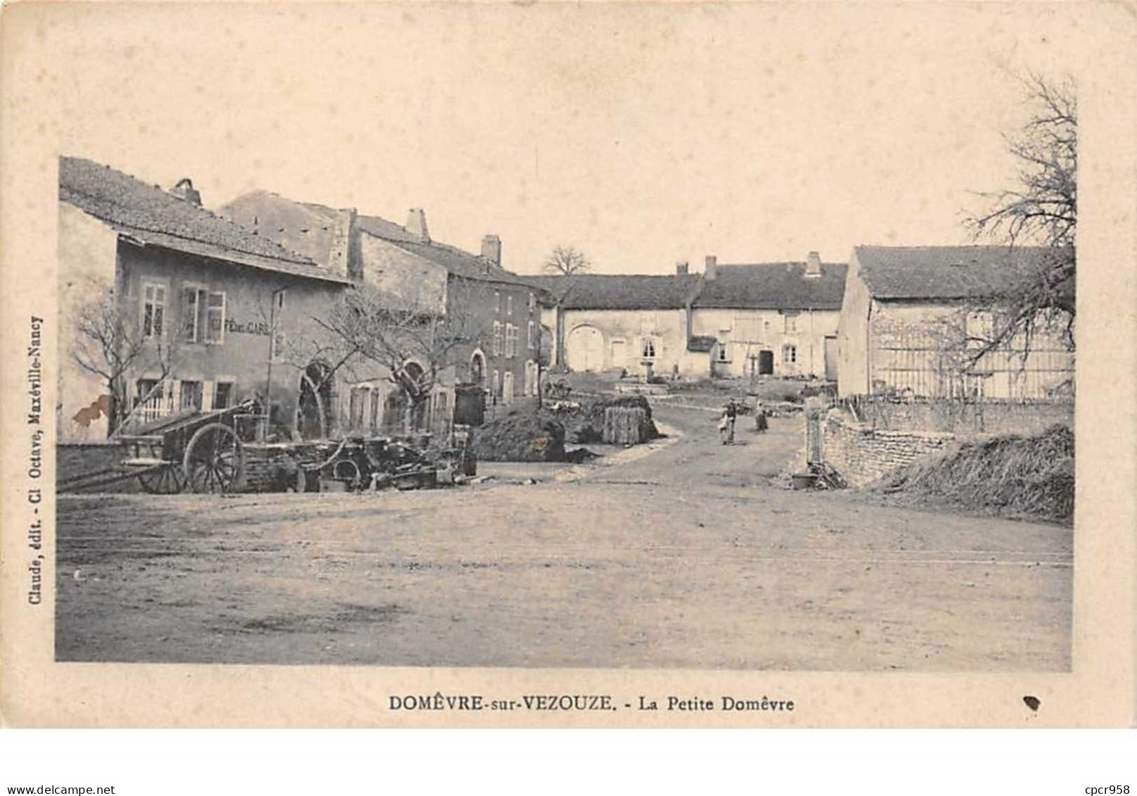 54.n°55994.domêvre Sur Vezouze.la Petite Domêvre - Domevre En Haye