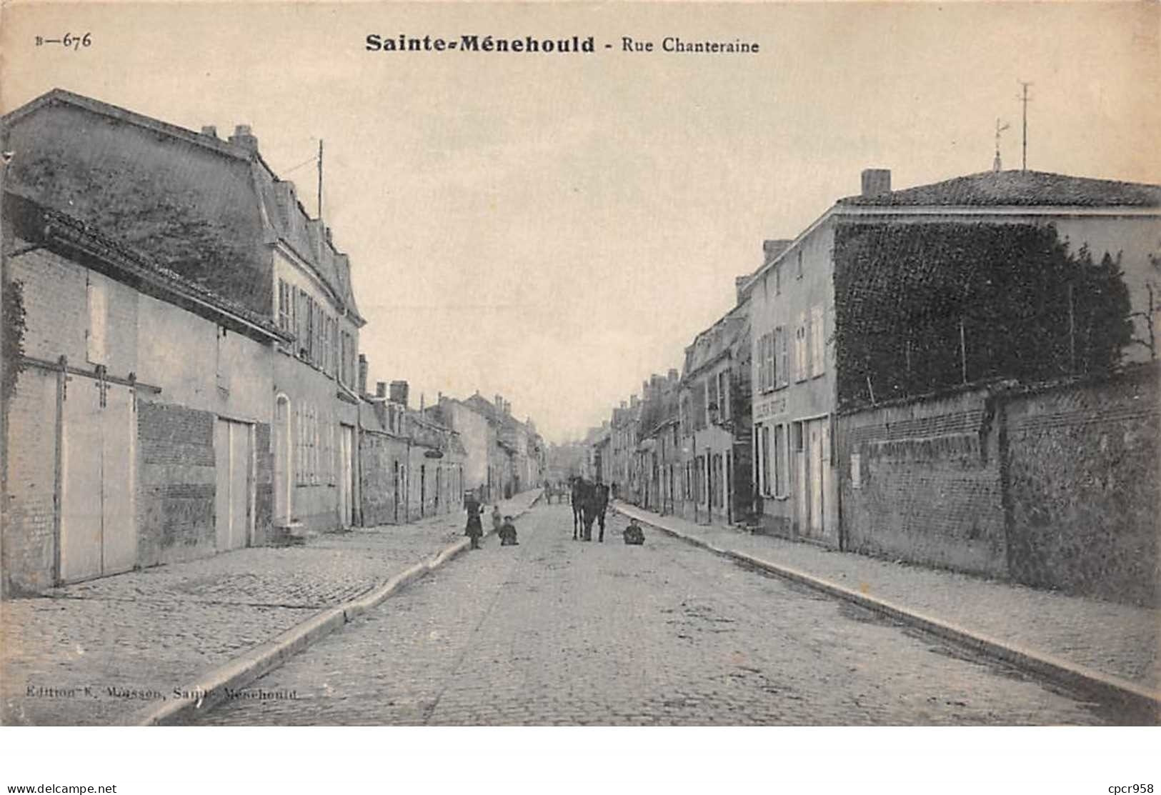 51.n°55948.saint Ménehould.rue Chanteraine - Sainte-Menehould