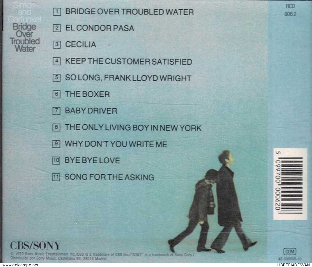 Simon And Garfunkel - Bridge Over Troubled Water. CD - Rock