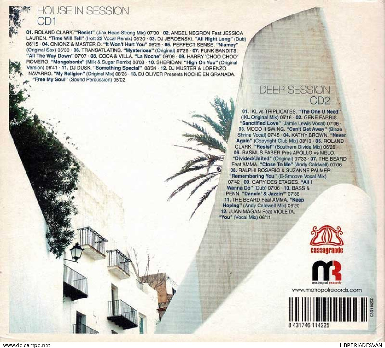 DJ Oliver - Ibiza Sessions Deluxe. 2 X CD - Dance, Techno & House