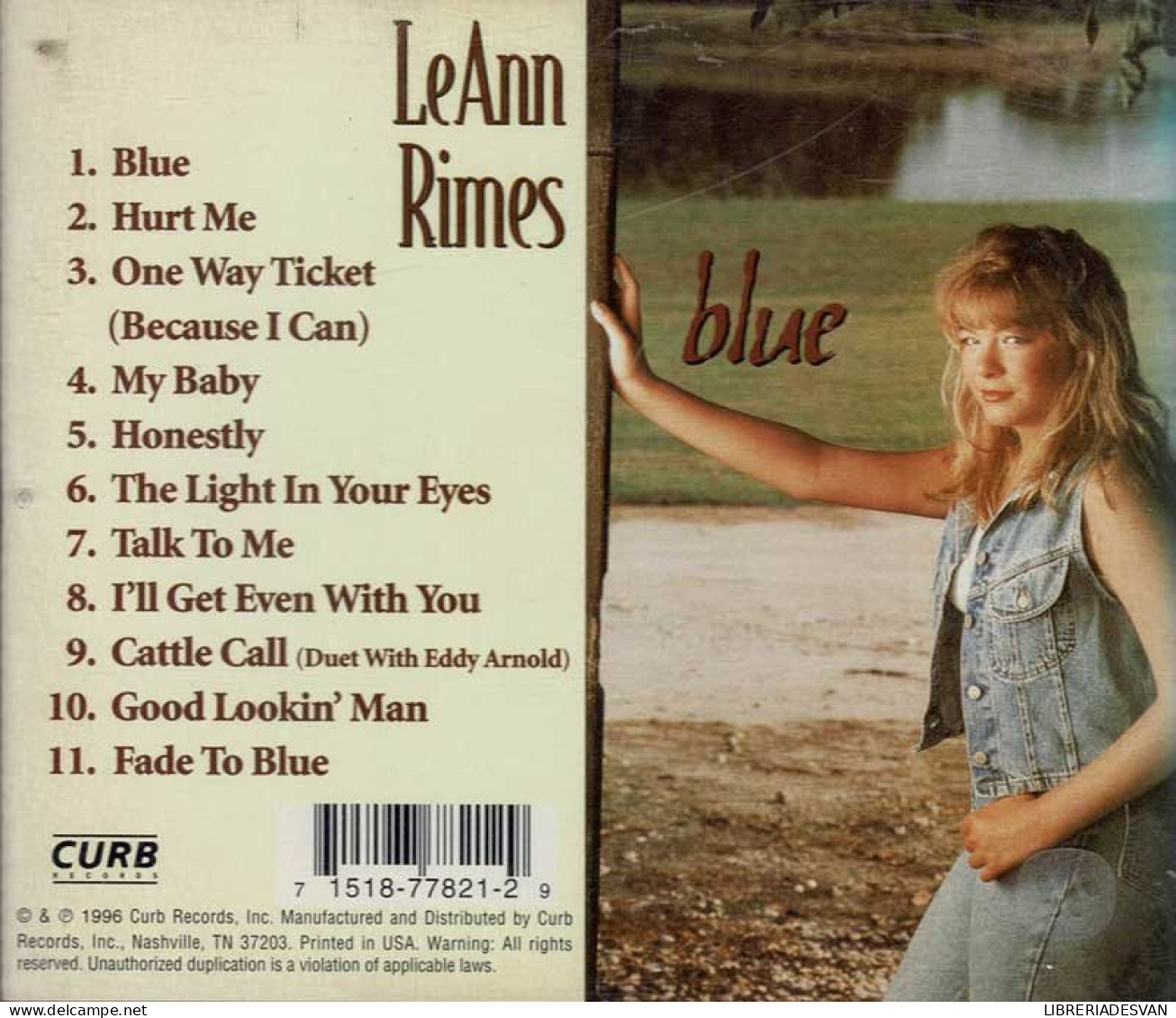 LeAnn Rimes - Blue. CD - Country & Folk