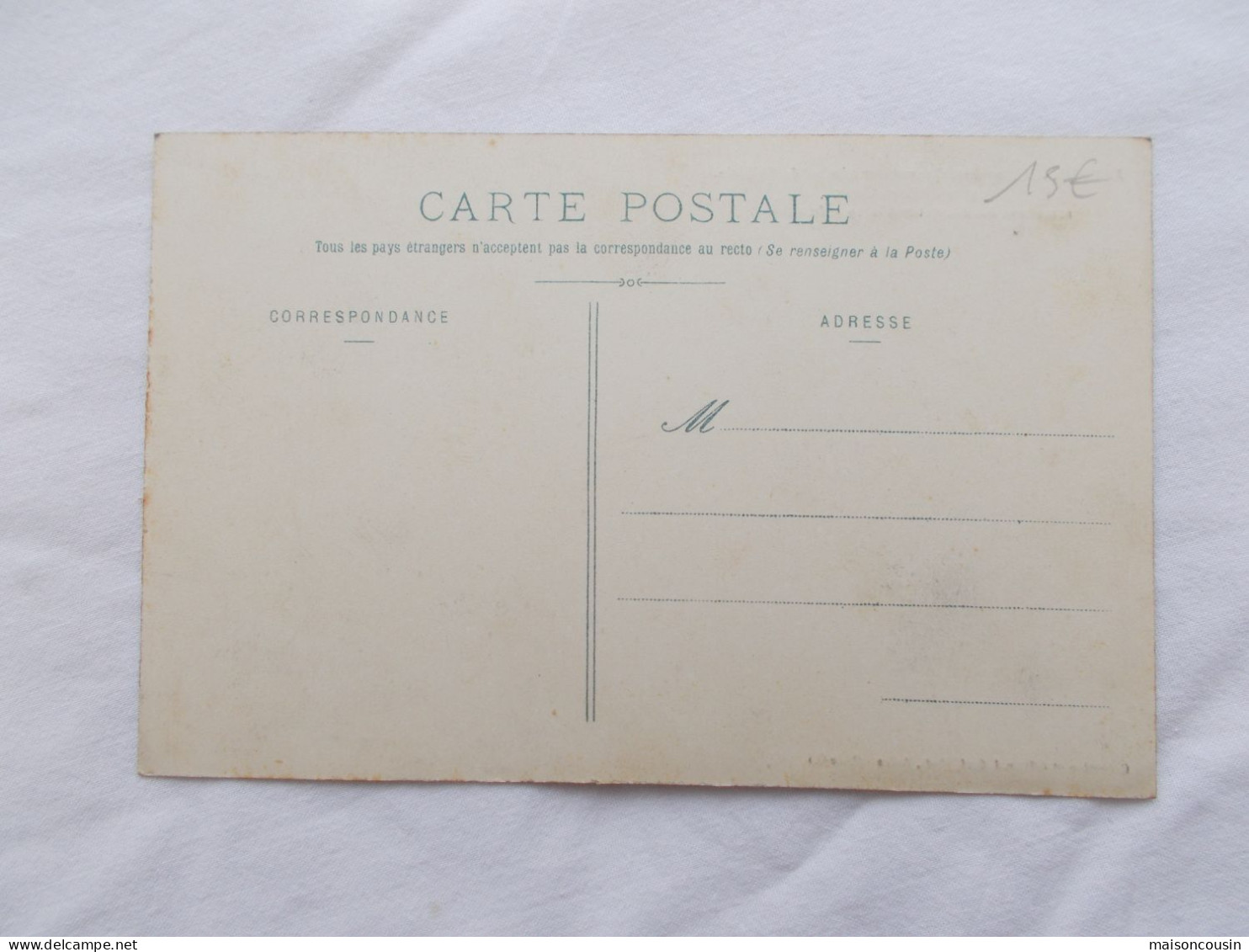 CPA CARTE POSTALE ANCIENNE ARDRES JONNART REMISE DECORATIONS 19 AOUT 1906  ANIMATION SNAPSHOT - Ardres