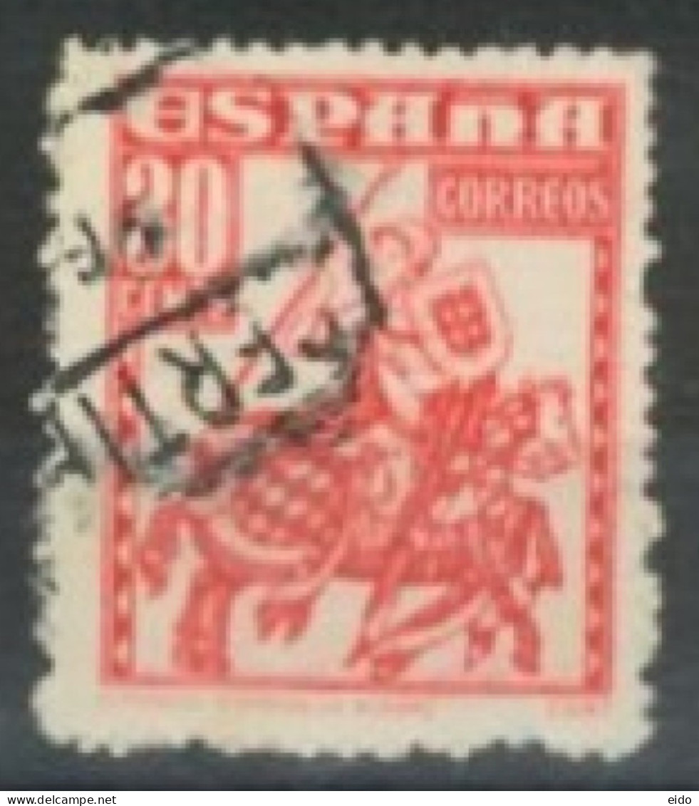 SPAIN,  1948, FERDINAND III & GRANDSON OF ADM. RAMON DE BONIFAZ STAMPS COMPLETE SET OF 2, # 756/57, USED. - Gebruikt