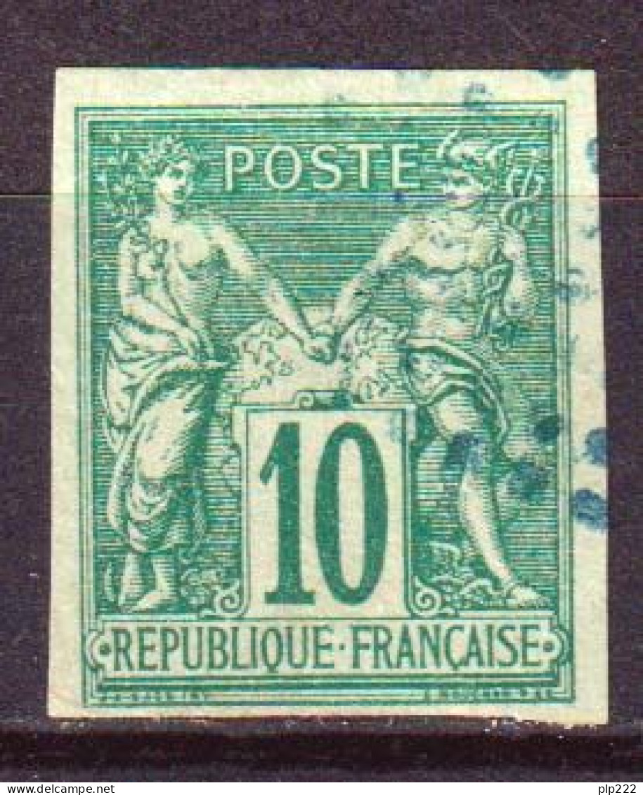 Colonie Francesi Em.Generali 1877 Y.T.32 O/Used VF/F - Sage