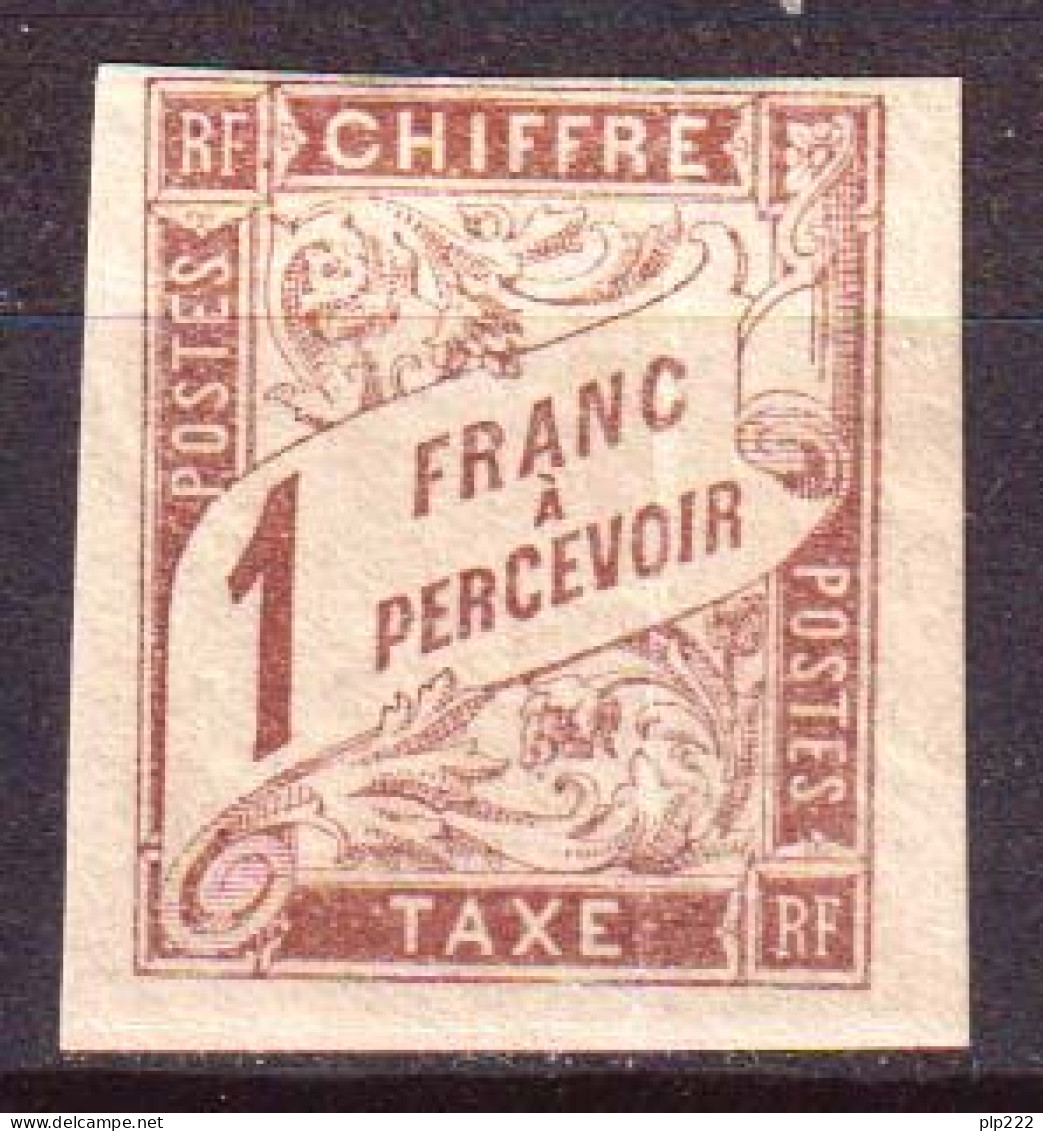 Colonie Francesi Em.Generali 1884 Segnatasse Y.T.15 */MH F - Segnatasse