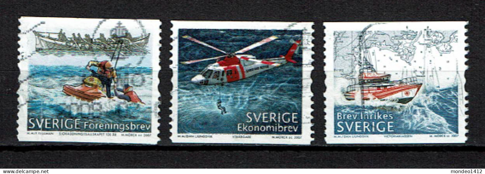 Sweden 2007 - Sauvetage En Mer, Life Saving Service At Sea  - Used - Usados