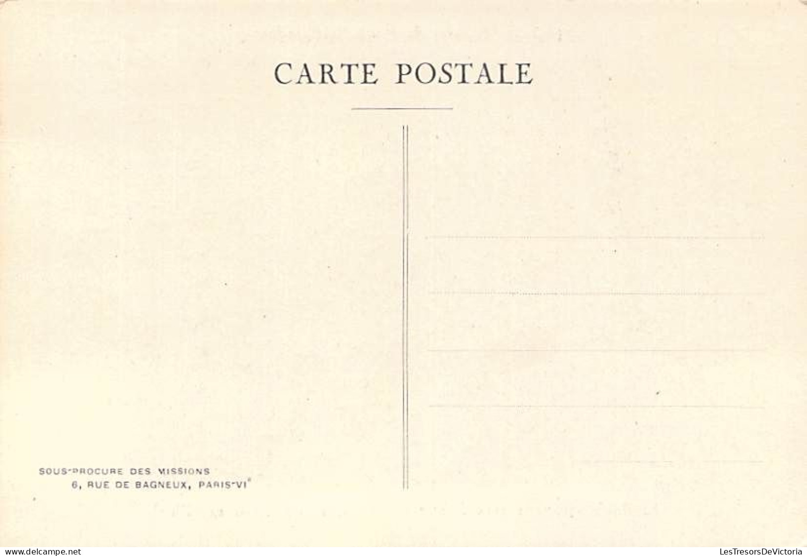 Nouvelle Calédonie - Missions Maristes - La Double Pirogue Servait Aux Grands Transports -  Carte Postale Ancienne - New Caledonia