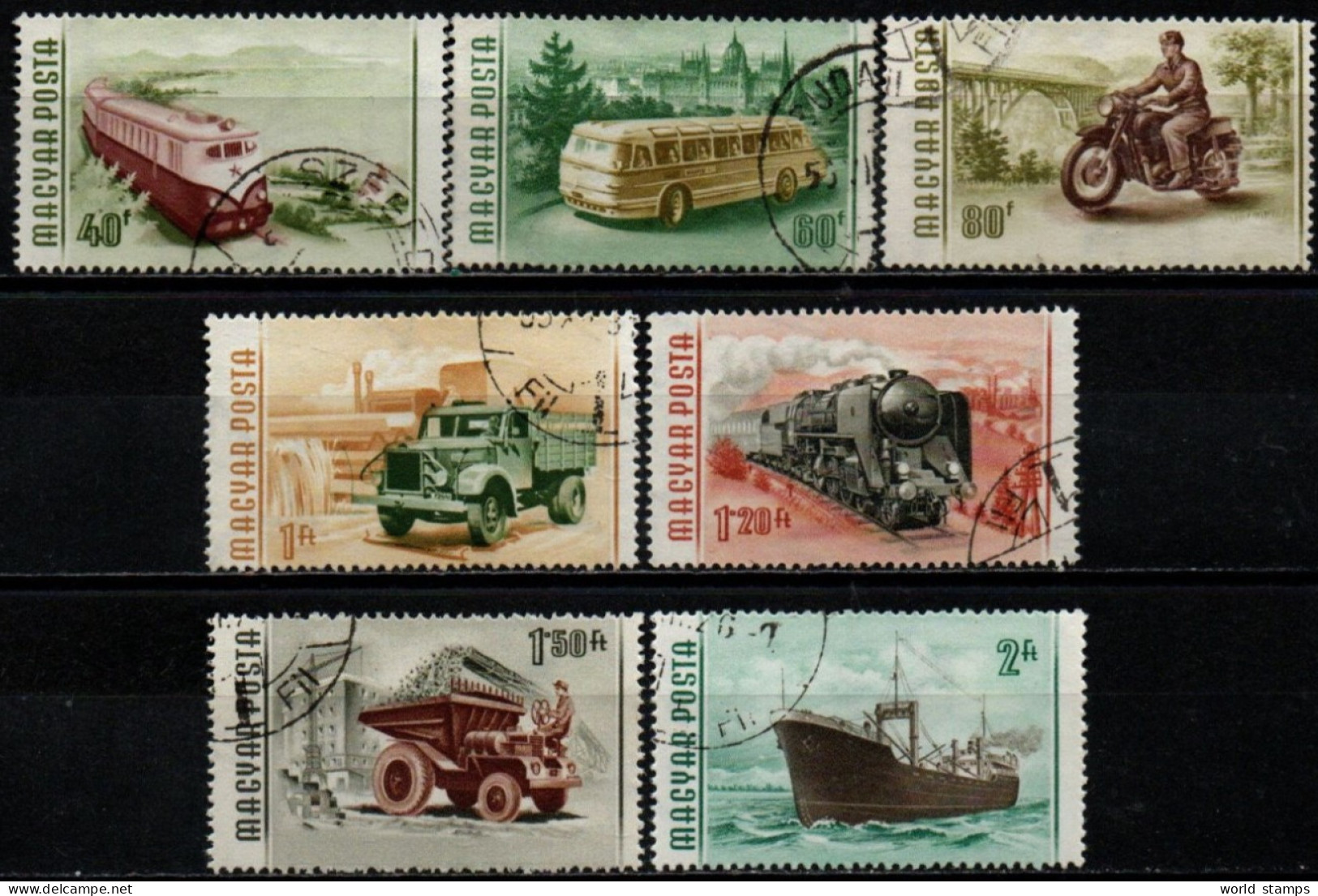 HONGRIE 1955 O - Used Stamps