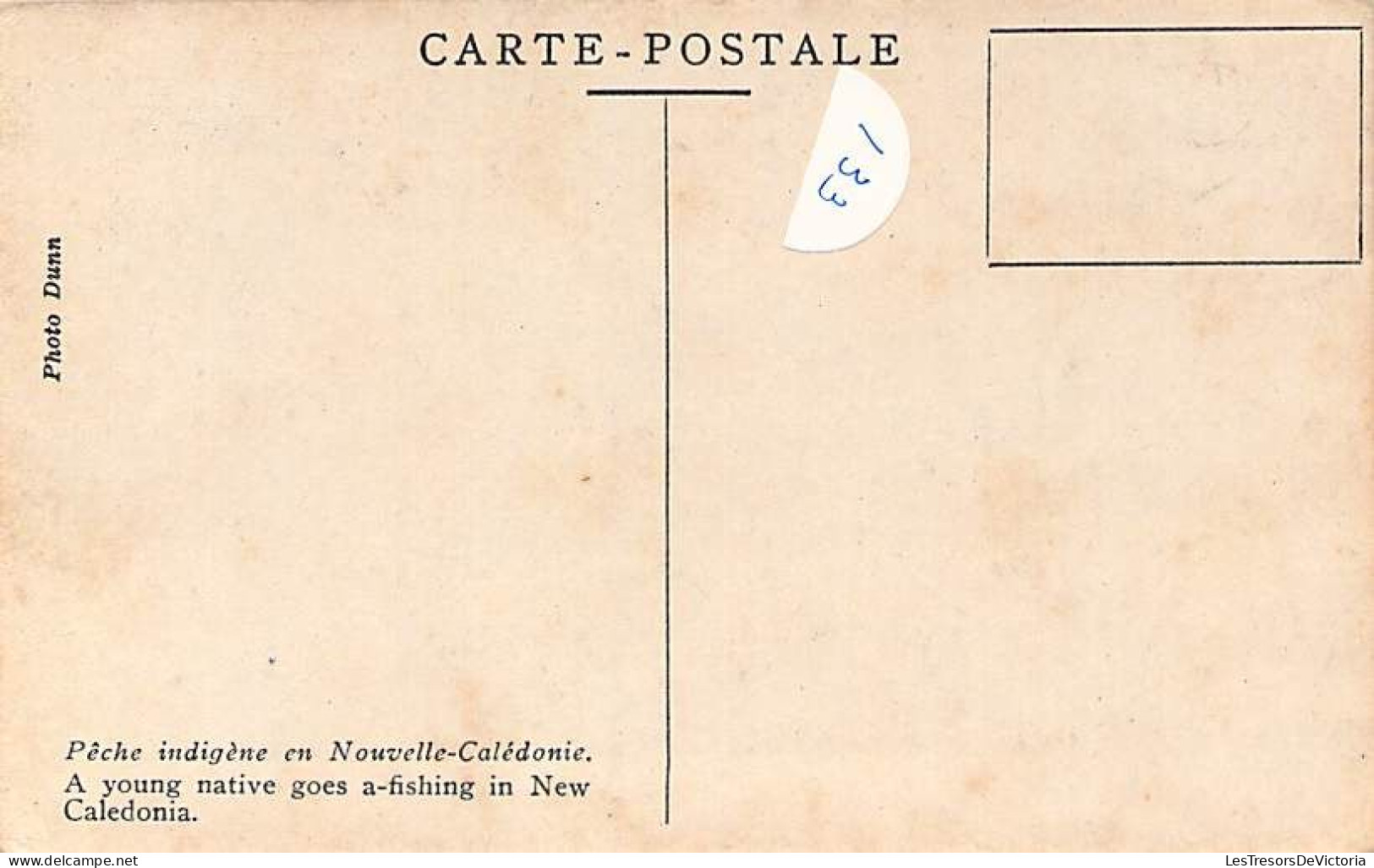 Nouvelle Calédonie - Pêche Indigène En Nouvelle Calédonie -  Carte Postale Ancienne - Nouvelle-Calédonie