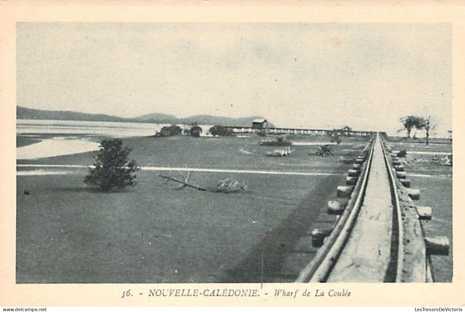 Nouvelle Calédonie - Warf De La Coulée -  Carte Postale Ancienne - New Caledonia