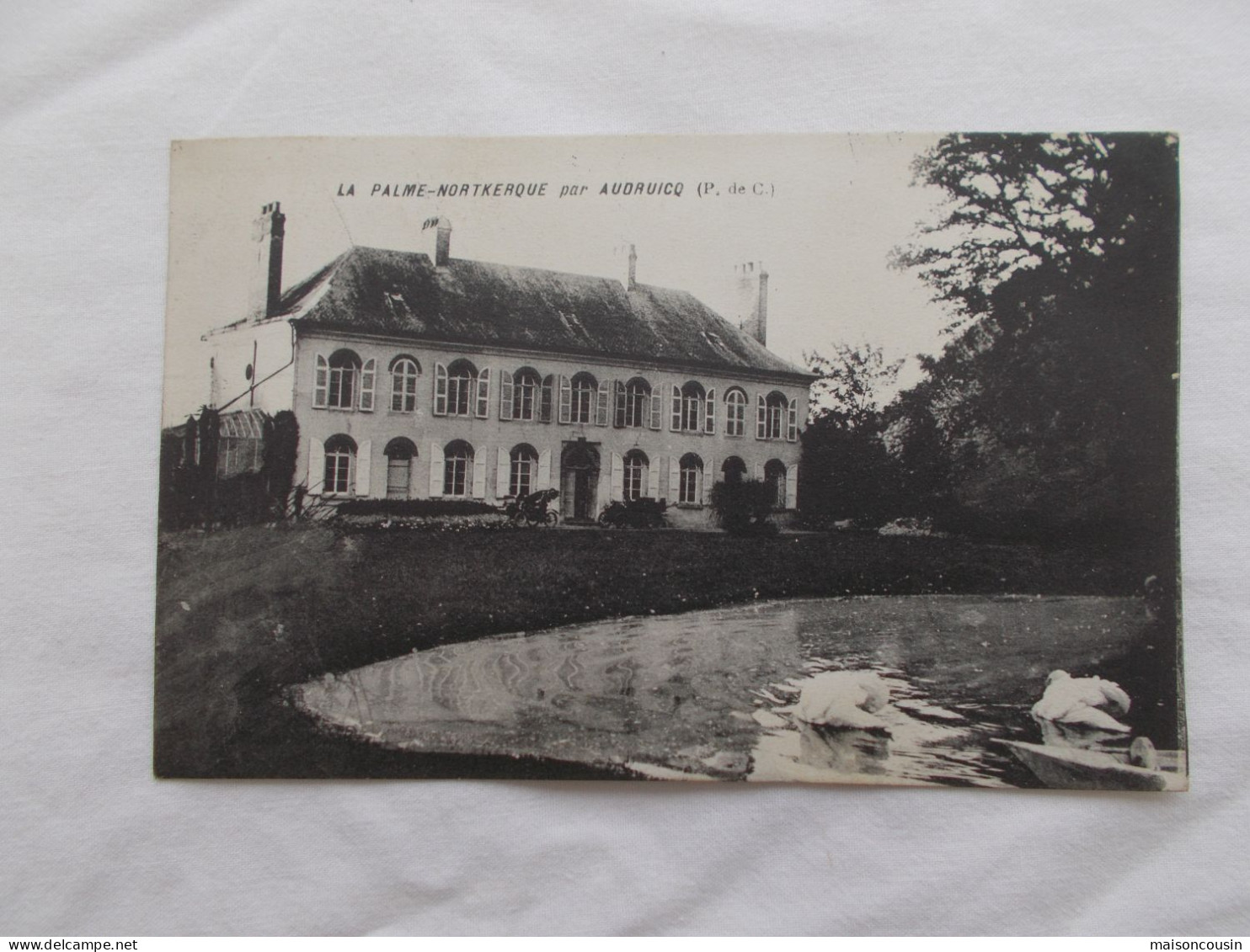 CPA CARTE POSTALE ANCIENNE LA PALME NORTKERQUE PAR AUDRUICQ SNAPSHOT - Audruicq