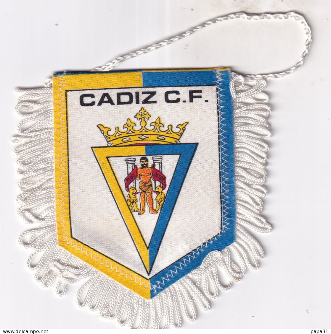 Fanion, Sports, Football   CADIZ C.F. - Bekleidung, Souvenirs Und Sonstige