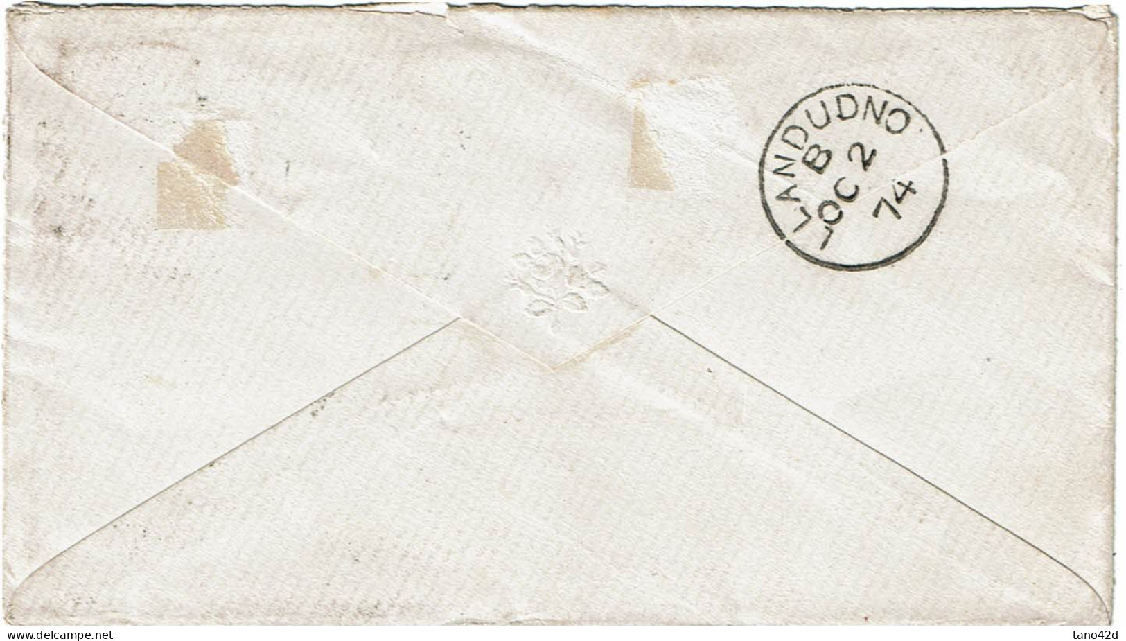 CTN89-2 GRANDE BRETAGNE LETTRE CLASSIQUE "164" - Storia Postale