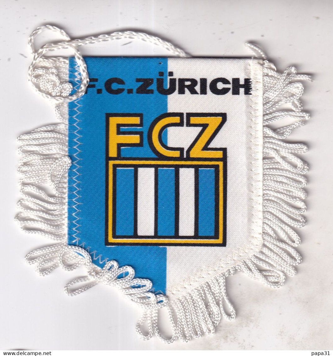 Fanion, Sports, Football   F.C.ZÜRICH - Uniformes Recordatorios & Misc