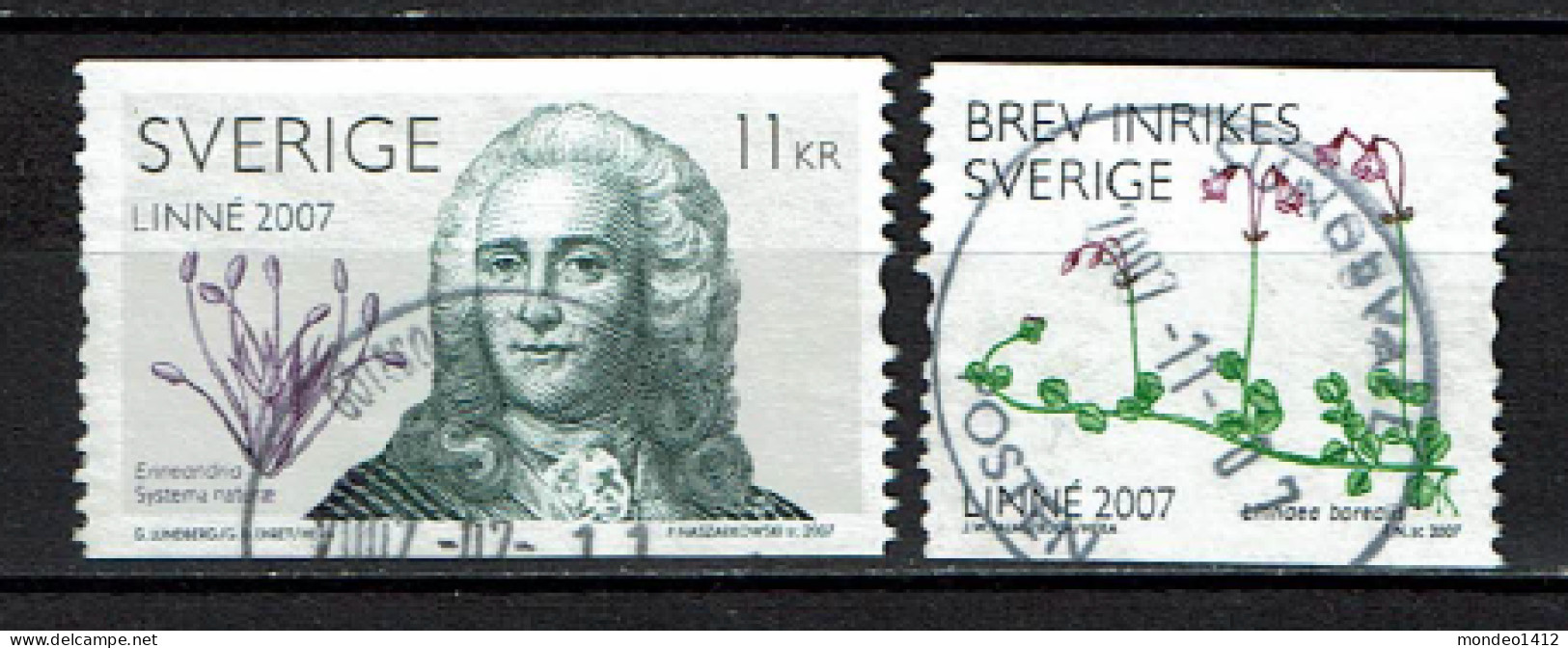 Sweden 2007 - Famous Person, Carl Von Linne, Swedish Naturalist And Explorer - Used - Used Stamps