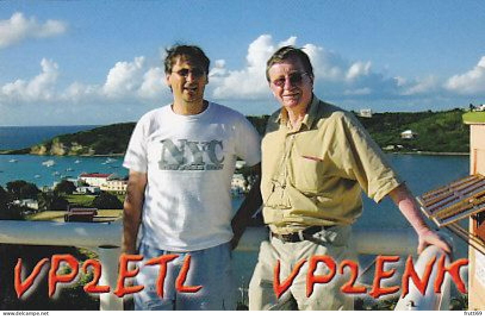 AK 212265 QSL - Angulla - Radio Amatoriale