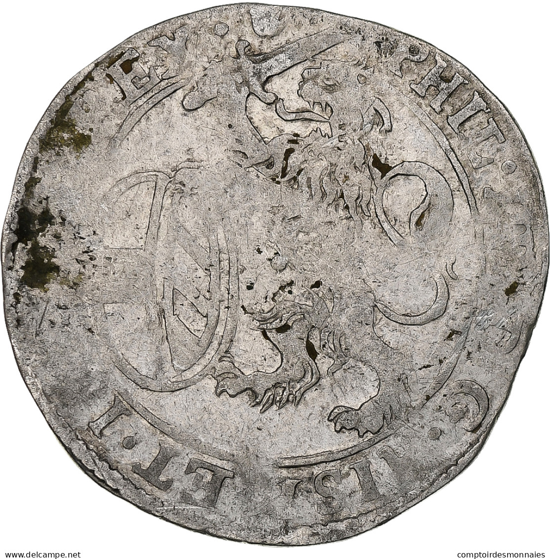 Pays-Bas Espagnols, Duché De Brabant, Philippe IV, Escalin, 1628, Anvers - Spanische Niederlande