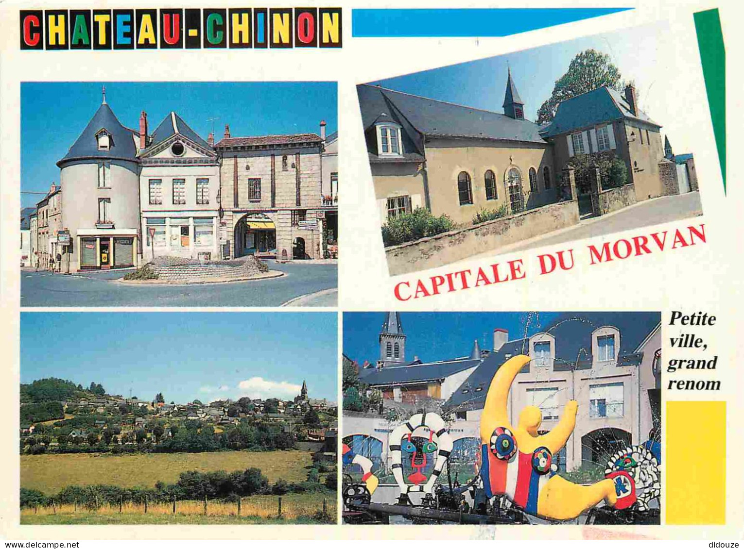 58 - Chateau Chinon - Multivues - CPM - Voir Scans Recto-Verso - Chateau Chinon