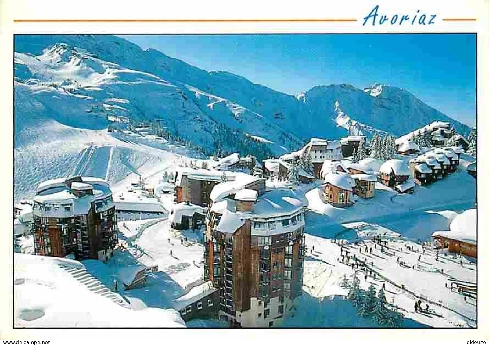 74 - Avoriaz - Vue Partielle De La Station - Sommet Des Hauts Forts - Hiver - Neige - CPM - Voir Scans Recto-Verso - Avoriaz