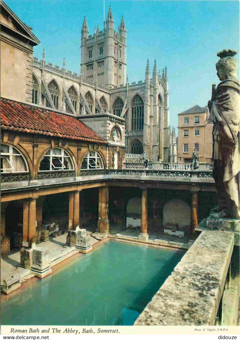 Angleterre - Bath - Roman Bath And The Abbey - Somerset - England - Royaume Uni - UK - United Kingdom - CPM - Carte Neuv - Bath