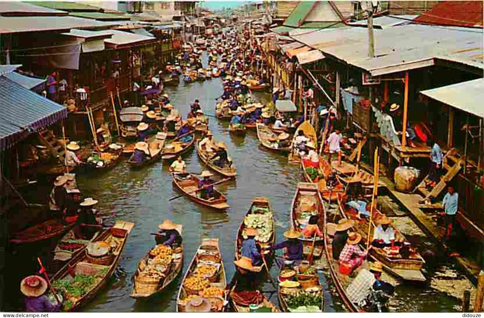 Thailande - Damnernsaduak Floating Market - Rajburi Province - Marché Sur L'eau - Légumes - Carte Neuve - CPM - Voir Sca - Thailand
