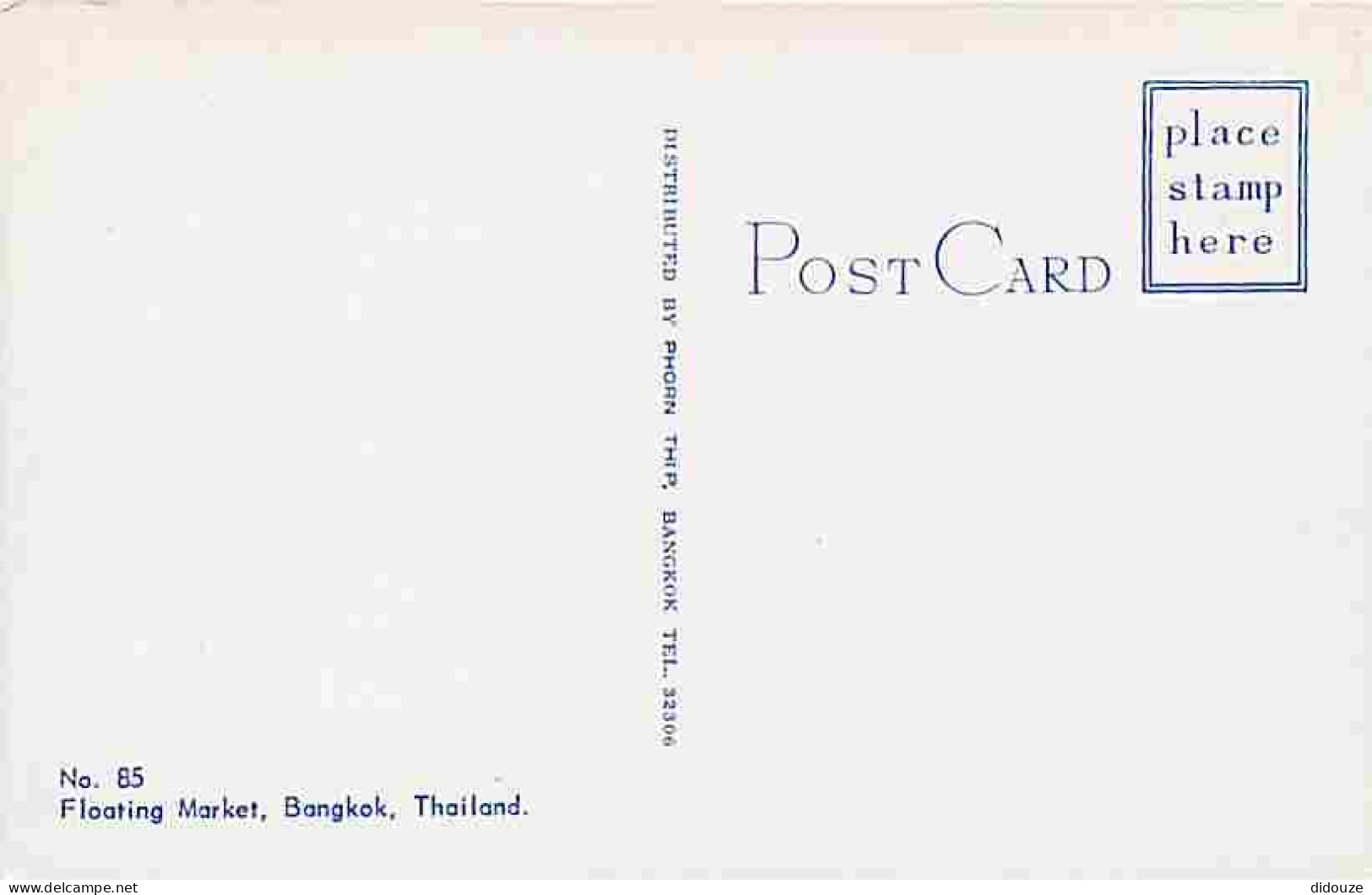 Thailande - Bangkok - Flooting Market - Marché Sur L'eau - Carte Neuve - CPM - Voir Scans Recto-Verso - Tailandia