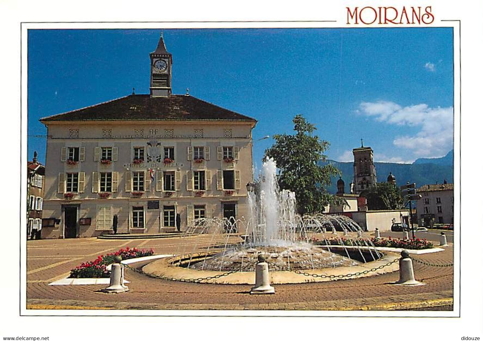 38 - Moirans - Place Général-De-Gaulle - Jets D'eau - Carte Neuve - CPM - Voir Scans Recto-Verso - Moirans